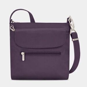 Travelon Anti-Theft Classic Mini Shoulder Bag - Purple, travel bag